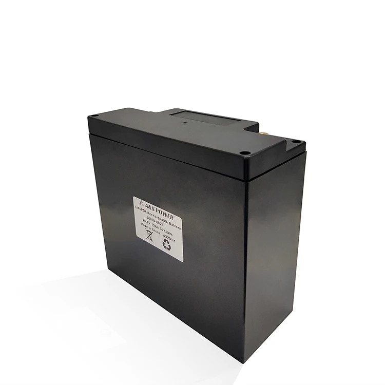 Long cycle life 32700 LFP cell Rechargeable 25.6v 10Ah/12Ah  lithium battery 24v LiFePo4 battery pack