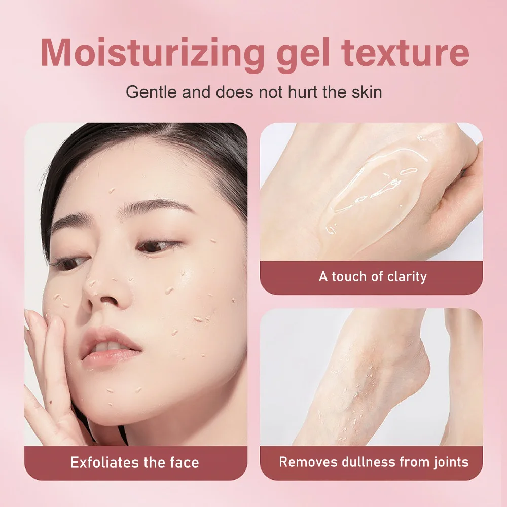 OEM 50g Purifying Exfoliating Gel Can Be Used On Both The Face And Body Without Harming The Skin And Leaving It Smooth