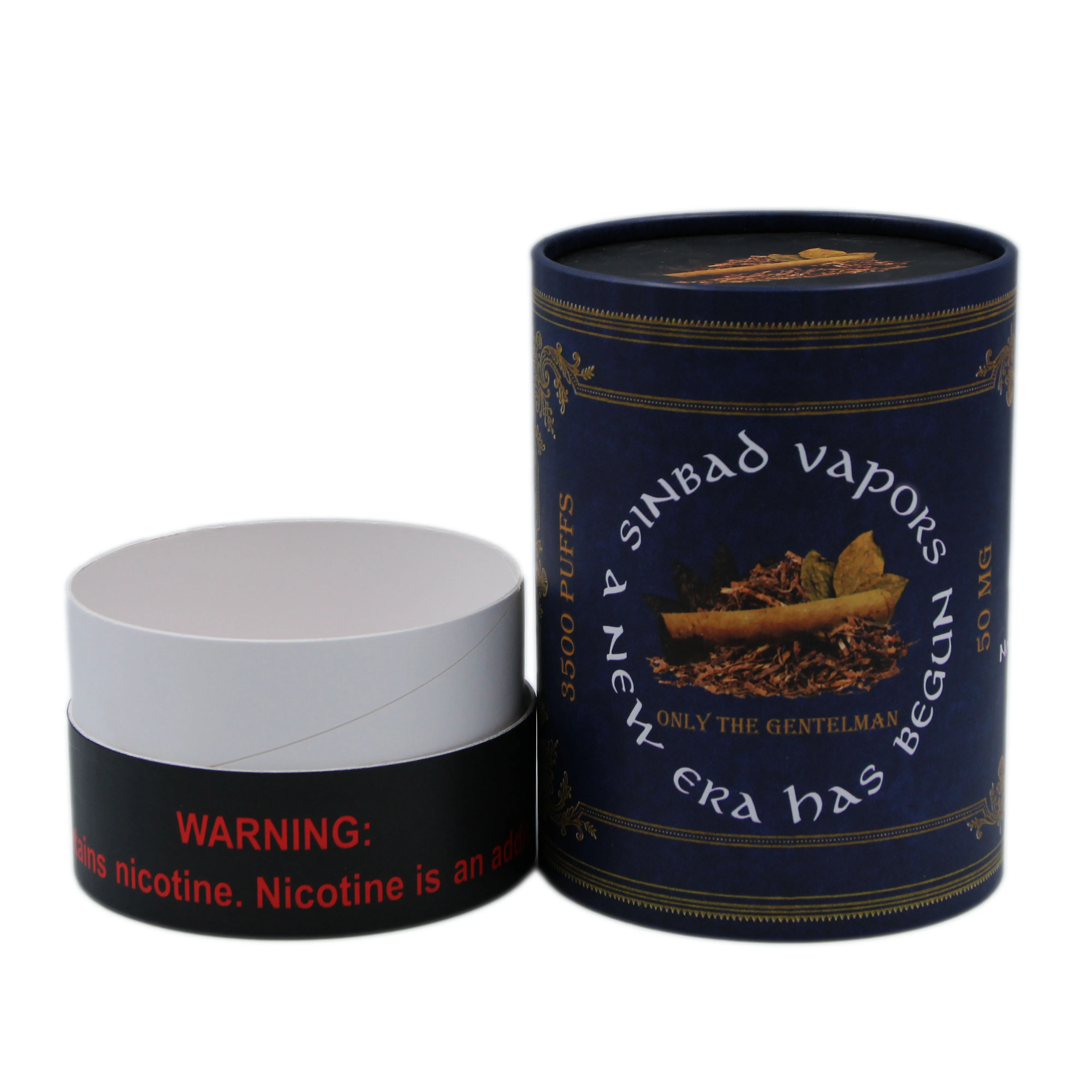 wholesale manufacture factory 100% Recycled Material Custom Candle Paper Tube Packaging