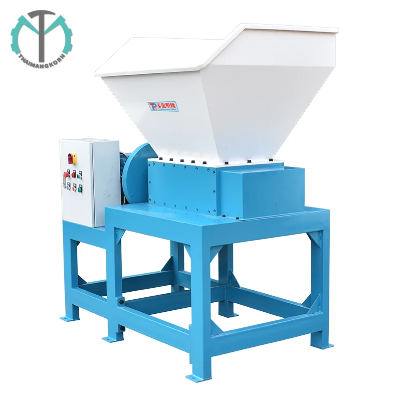 Tyrone 10HP Plastic Shreder Double Shaft Shredder for Board Shoes
