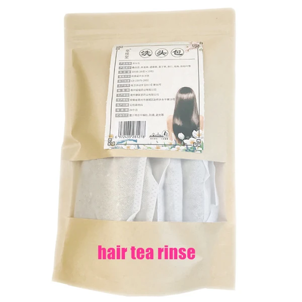 Hair growth private label tea rinse for promoting hairs growth and strengthen the follicles and Reducing hair loss