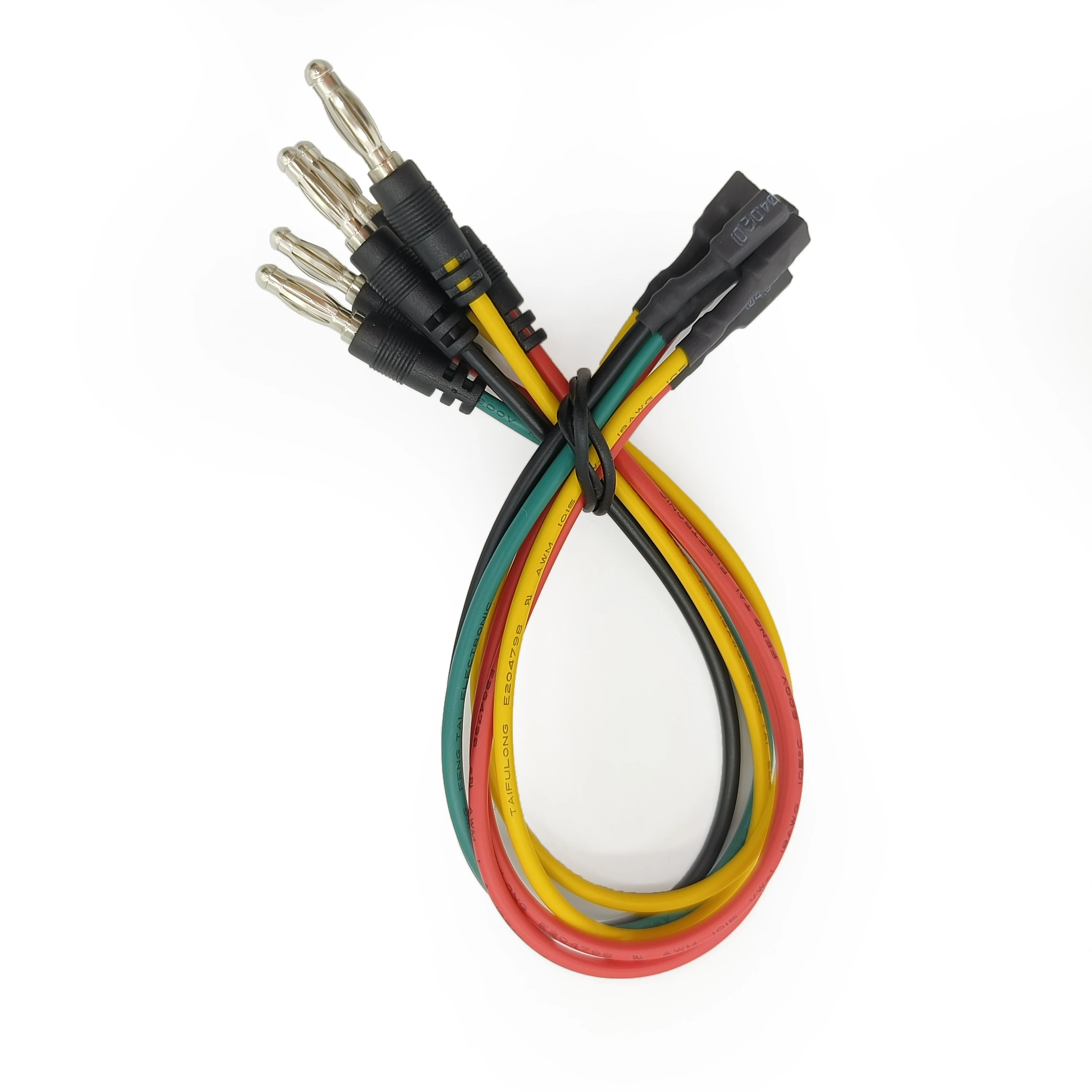 4 мм штепсельная Вилка для розетки 1241396-1 большой квадратный клеммный тестовый проводка красочные тестовые кабели