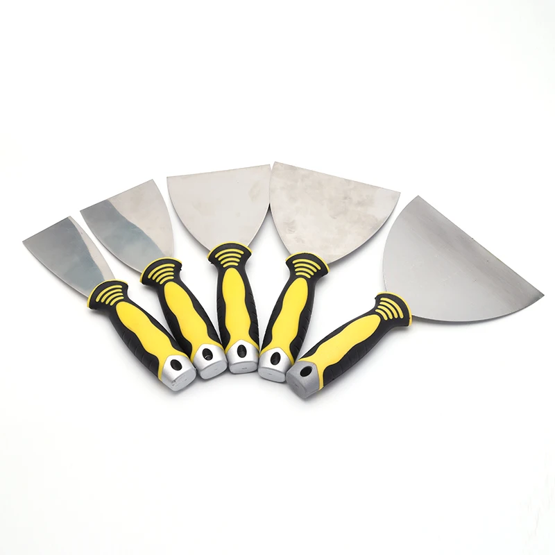 Низкая цена, пластиковая ручка, лезвие из нержавеющей стали, материал, лакокрасочный нож, скребок