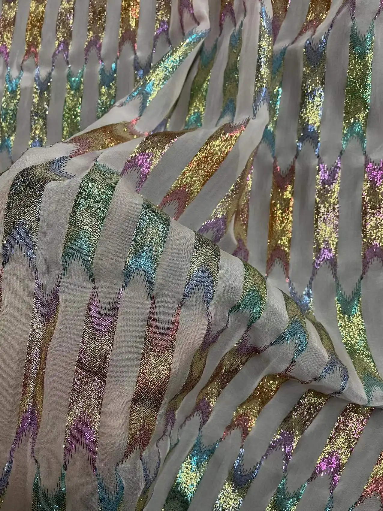 silk fabricsomali dirac jacquard viscose silk  with dress and full dress at Four seasons jacquard silk fabric dirac Somali dirac