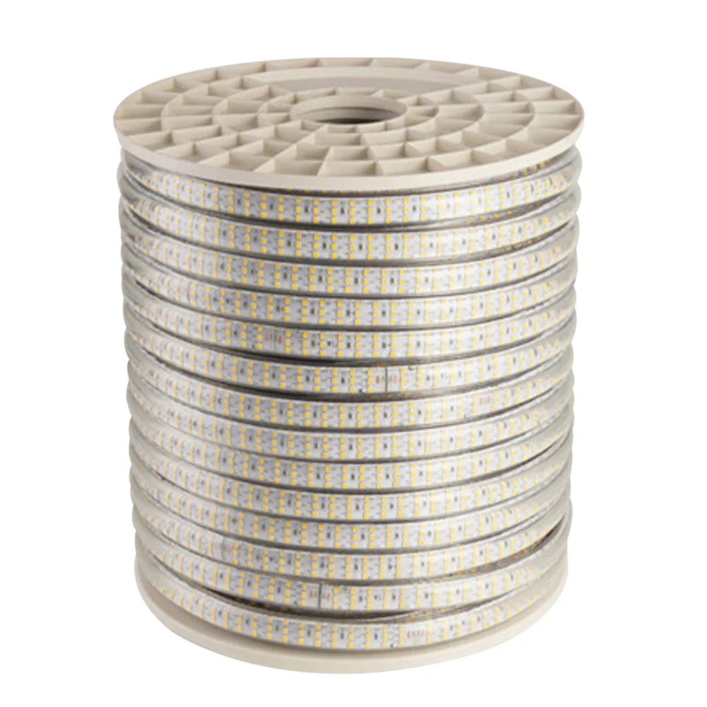 OEM ODM 220V 12V Decoration Led Smd 5050 2835 COB WW Rgb Remote Control Waterproof Led Strip Lights IP65 led band ruban light