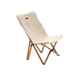 New Wood Chair Easy Folding Outdoor Camping Foldable Beech Chair Durable chair