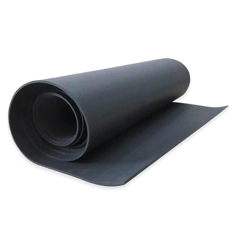 High Quality Non Toxic NBR+EPDM Gym Rubber Floor Mat Roll Gym Flooring