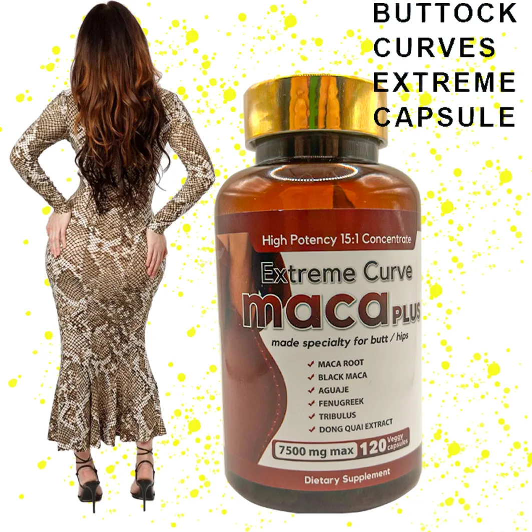 Curve Extreme Big Butt Enlargement Pills Buttock Enhancement Pill Private Logo Oem Butt And Hip Enlargement Firming Maca Capsule