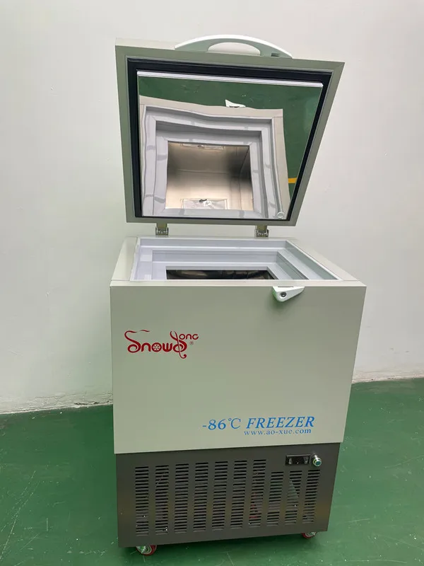 -86 C New Ultra Low Temperature Freezer  42Liters Deep Freezer  Min ultra-low freezer