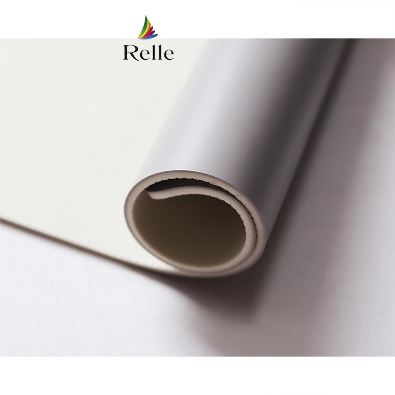 Relle waterproof antifire anti slip sponge lay pvc black dance floor