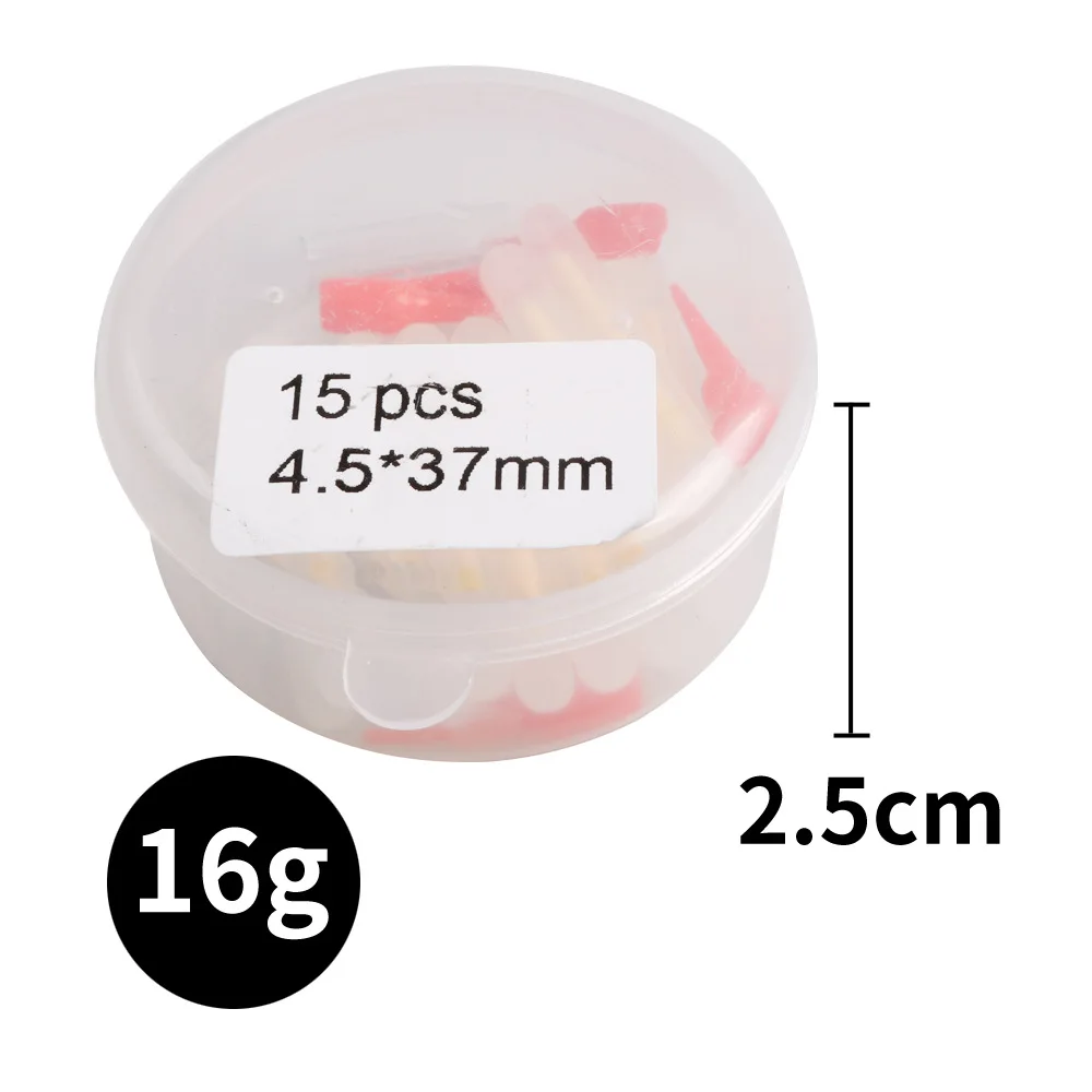 Gorgons 15pcs/sets Fishing Fluorescent Light Stick Float Rod Lights Dark Glow Stick  Irradiation 35 meters