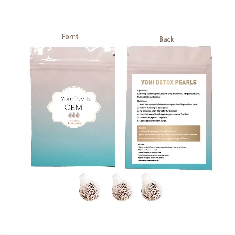 Chinese Qing Gong Wan Relief Vagina itching vaginal clean point Yoni Pearls