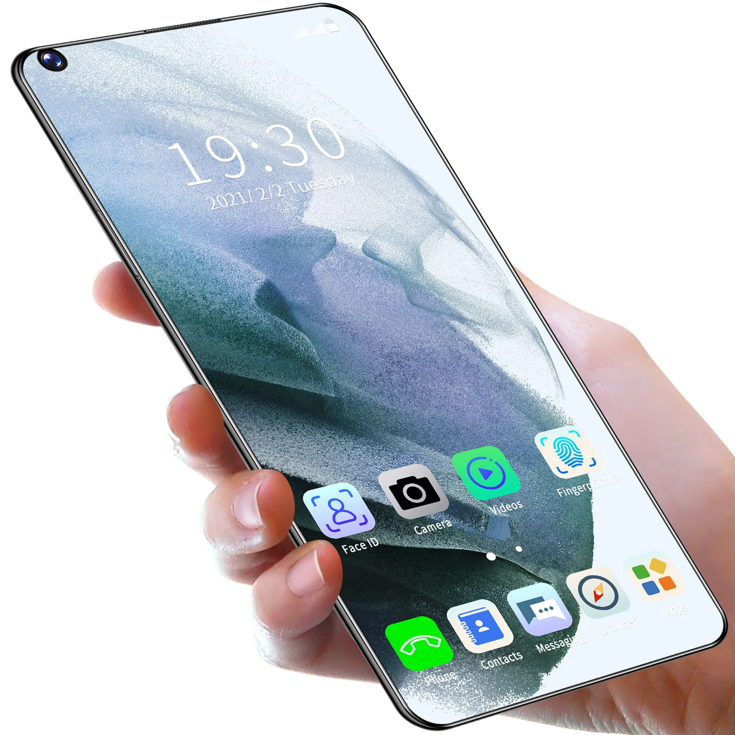  Оптовая продажа 2021 S21U Android 7 3 дюймов HD экран 6800 мА/ч 4G Octa Core 8 + 256