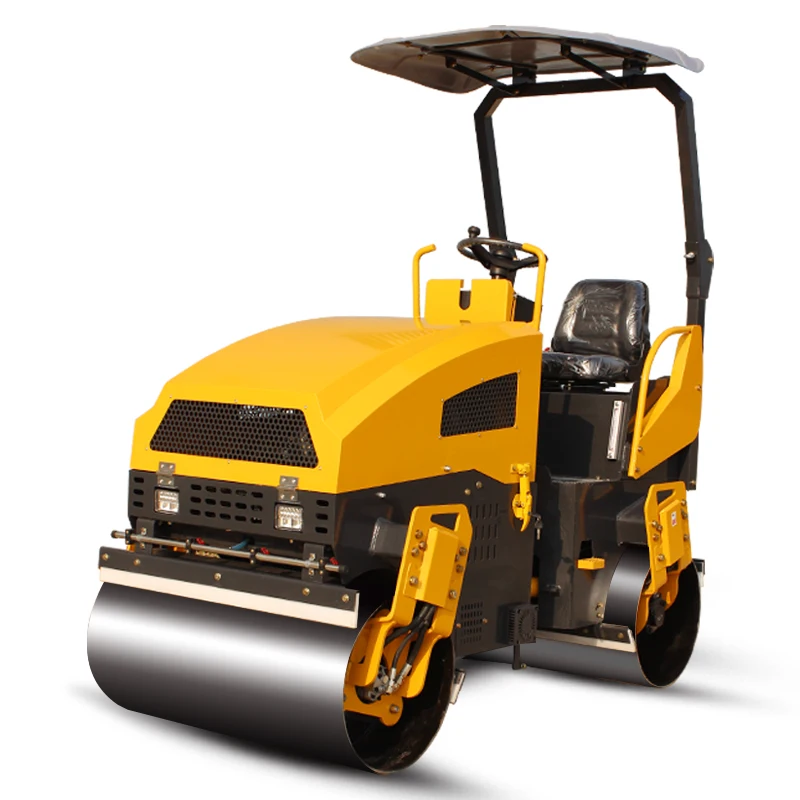 Mini Walk Behind Manual Hand Wheels 1 2 3 4 5 Ton Rammer Asphalt Vibrating Vibratory Plate Compactors Machine Road Roller