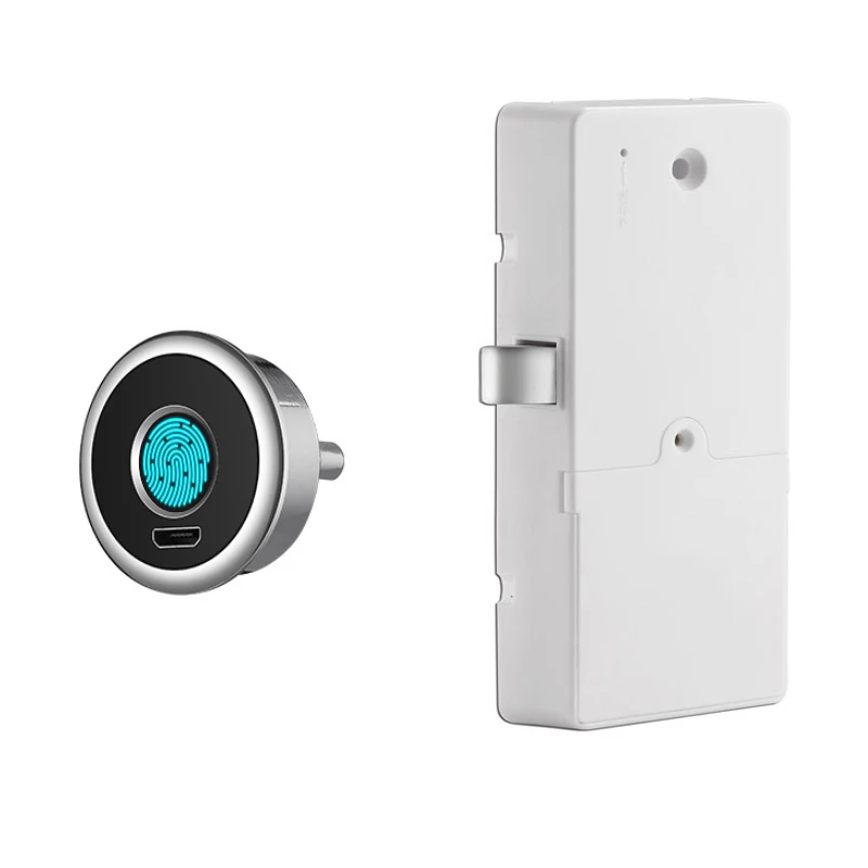 Smart Mini Biometric Drawer Lock Fingerprint Cabinet Lock For Home Office Mailbox Locker