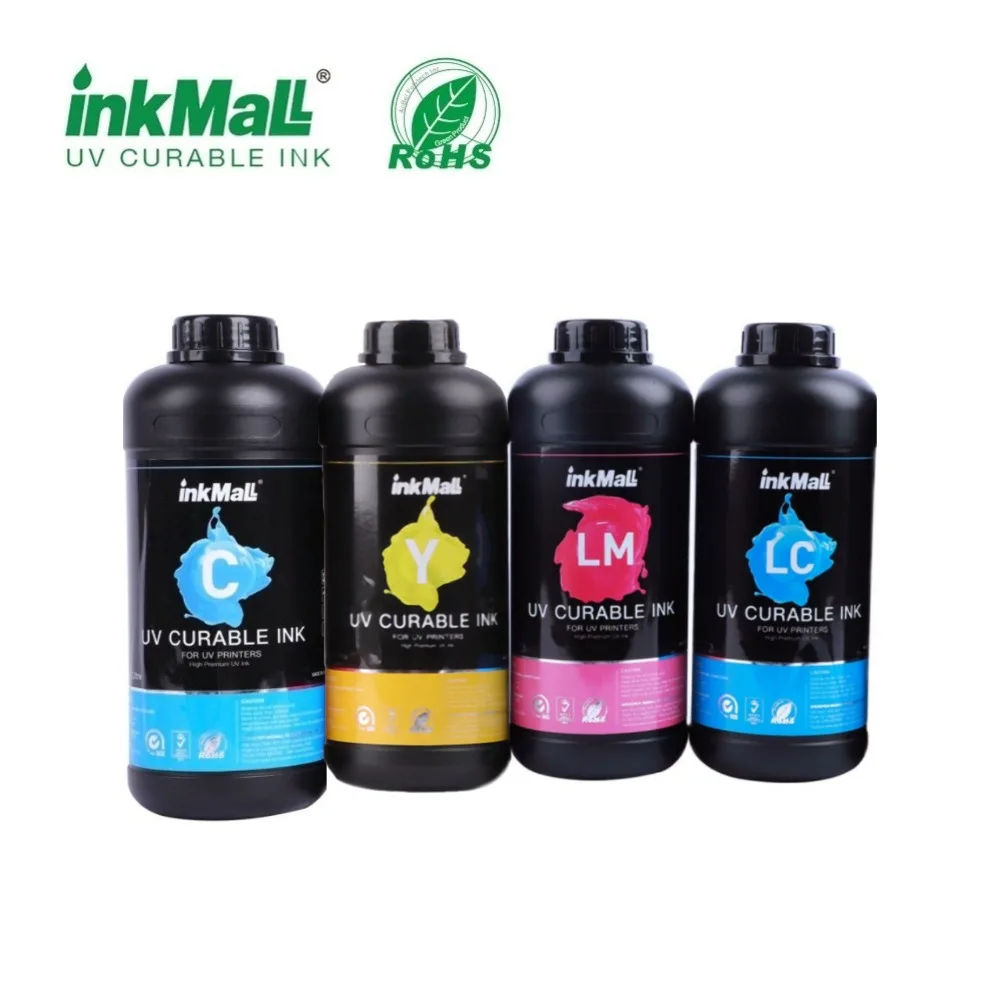 InkMall Excellent Colorfastness 1000ml UV DTF Ink For UV DTF Transfer Film UV DTF Printer With dx5 xp600 i3200 tx800