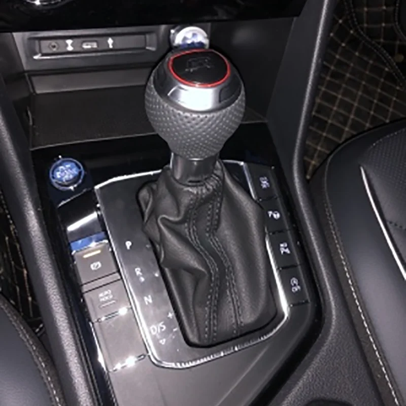 Auto gear lever handle automatic shift handball R mark red line pull rod ball head 8UD713130 suitable for