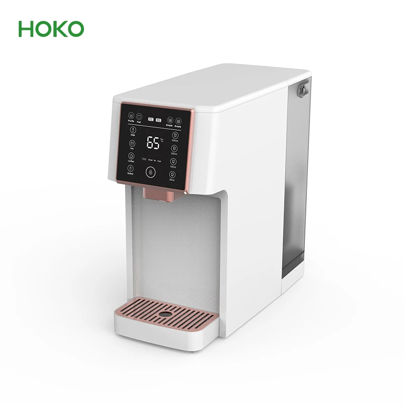 Desktop Automatic Reverse Osmosis Water Filter System Cooler Dispenser Filtration Machine