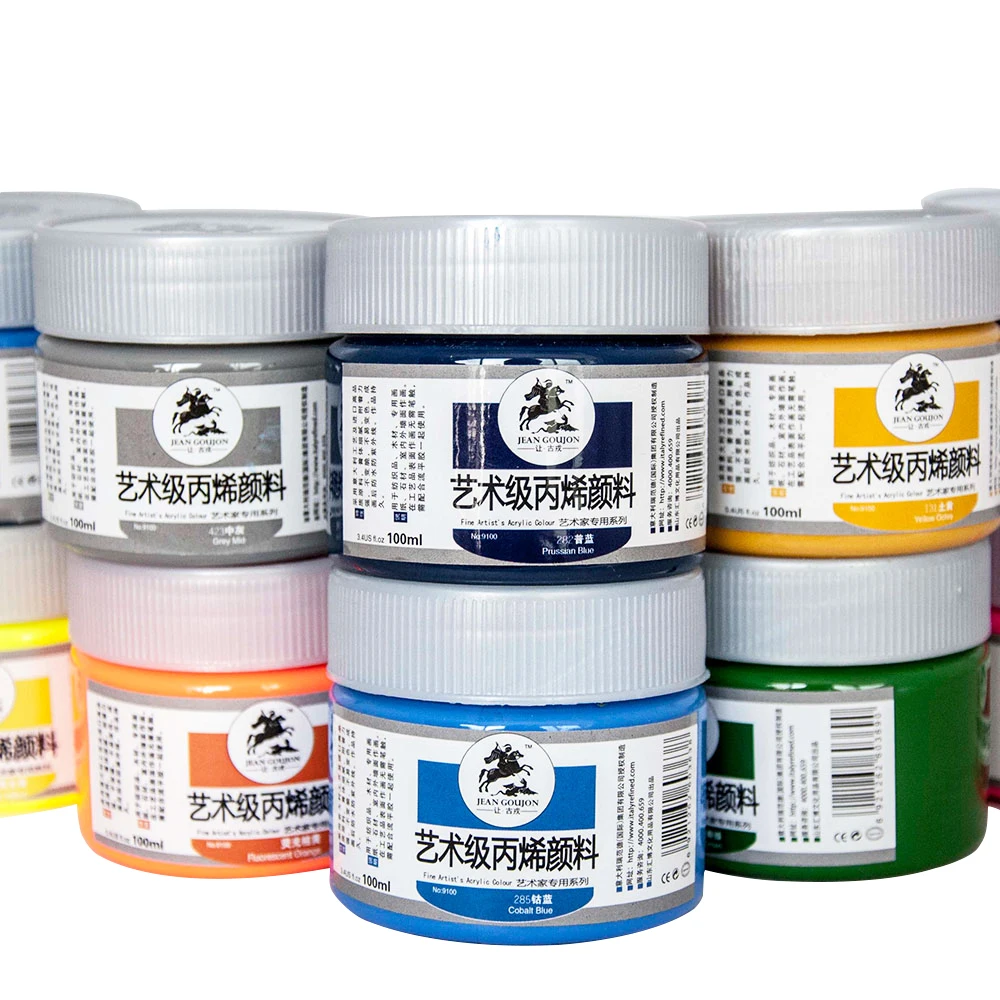 Art Craft Acrylic Paints for Canvas Painting, Rock, Stone, Wood, Fabric