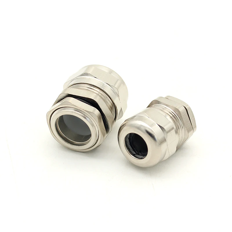G1/2 Waterproof IP68 Brass Cable Gland Price Metric Metal Cable Connector for 5- 10mm Cables Manufacturer ROHS CE  Wire Joint