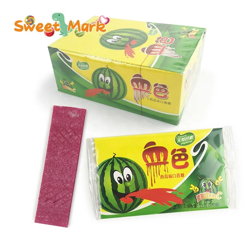 halal candy sweet watermelon chewing gum