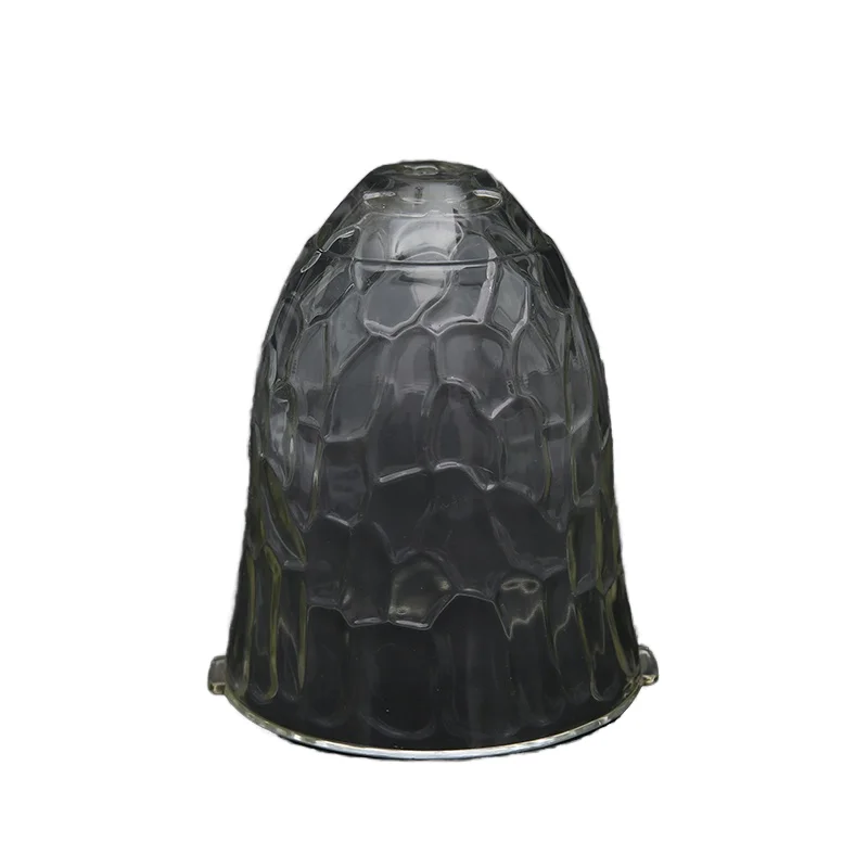 Wholesale Modern Antique Japanese Chinese Mini Glass Lampshades Clear Tube Dome Glass Lamp Shades for Home Light Bulbs Cheap!