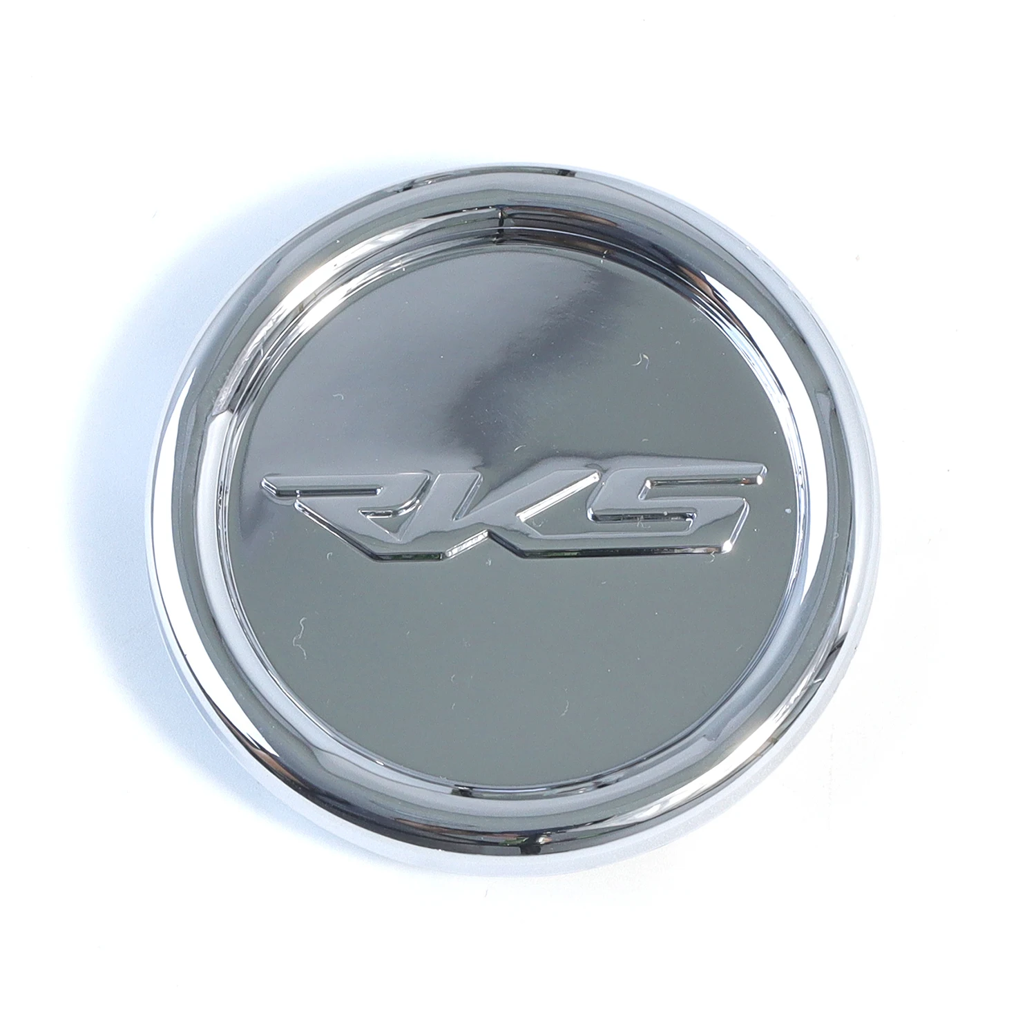 2024 New Chrome Silver Car Monogram Logo Badge ABS Hood Trunk Car Outdoor Waterproof custom car stickers