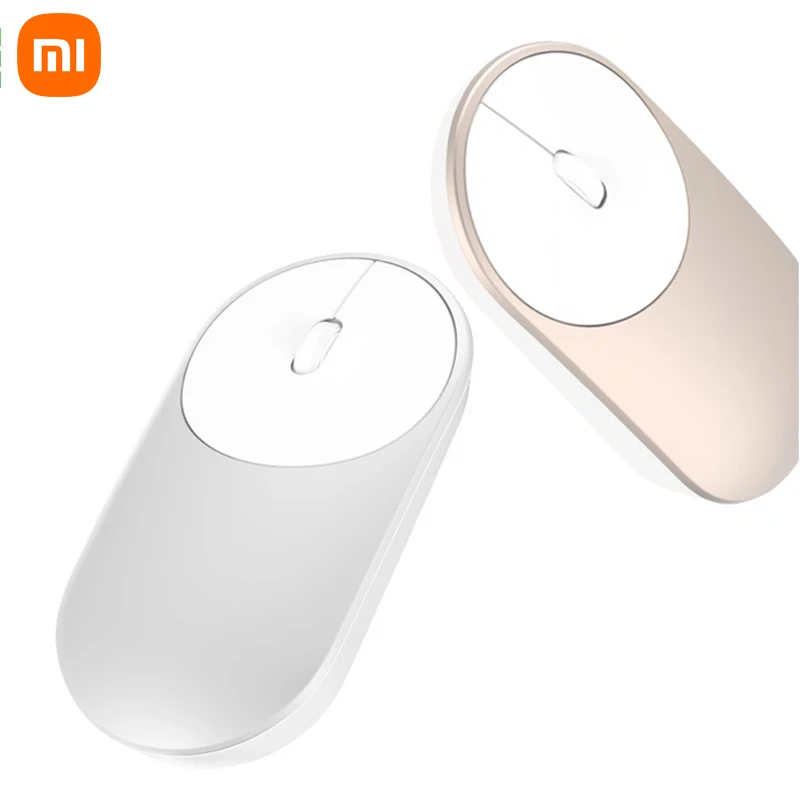 Global verion Xiaomi Portable Mouse Wireless In Stock Mi Optical BT 4.0 RF 2.4GHz Dual Mode Connect Mi Office Computer Mouse