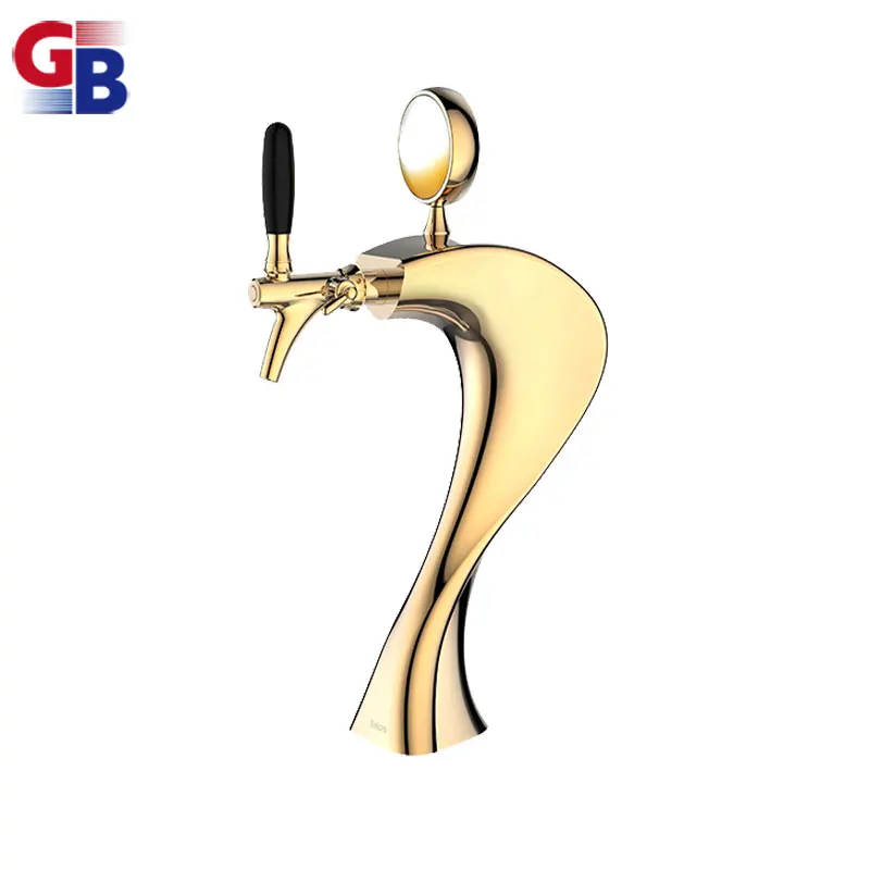 One Way Tap Dragon Beer Tower with led lights