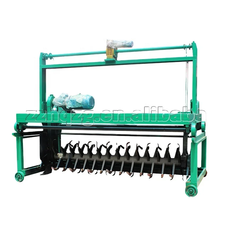 High Efficiency Simple groove Compost Turner for Chicken Manure