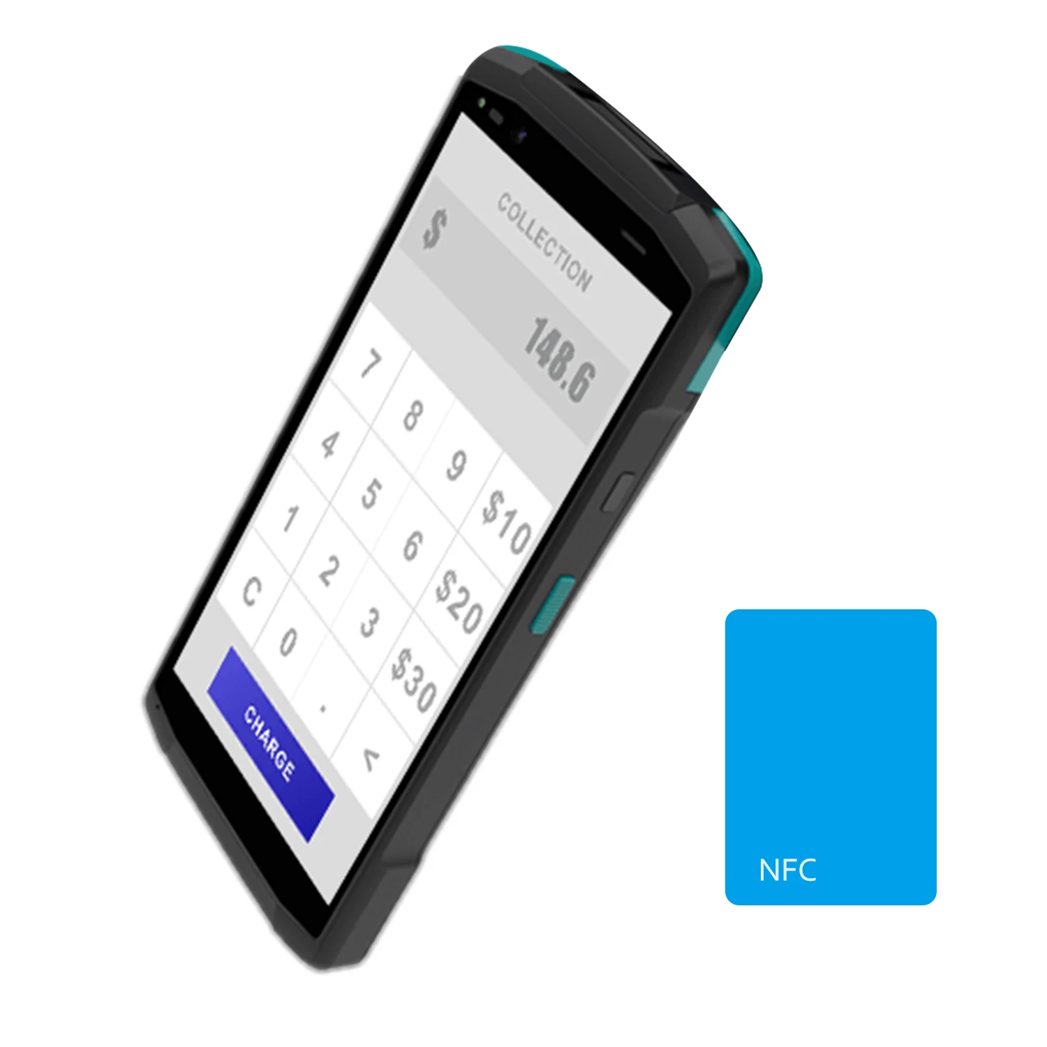 HCC-CS20 Android сенсорный экран портативная двойная камера для быстрого сканирования QR-кода