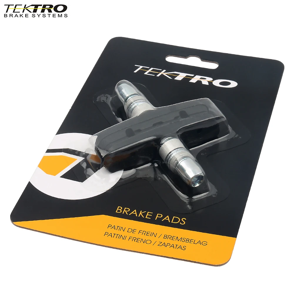 Tektro Rim Brake Shoes 836.12V Mountain Bike V Brake Pad for Aluminum Alloy Wheel V Brake Pad