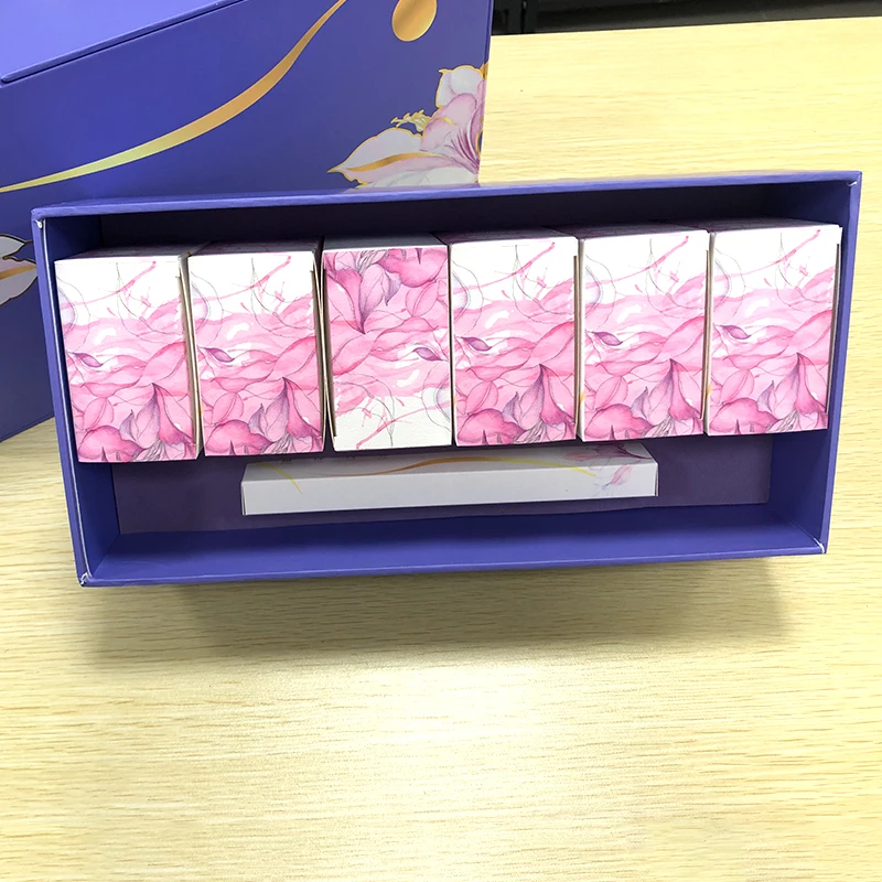 Класса люкс ручной работы изготавливаемая на заказ середины осени фестиваль подарок конфет коробки пакет комплект дизайнерской одежды из 2 слоя выдвижного ящика упаковка коробка с ручкой