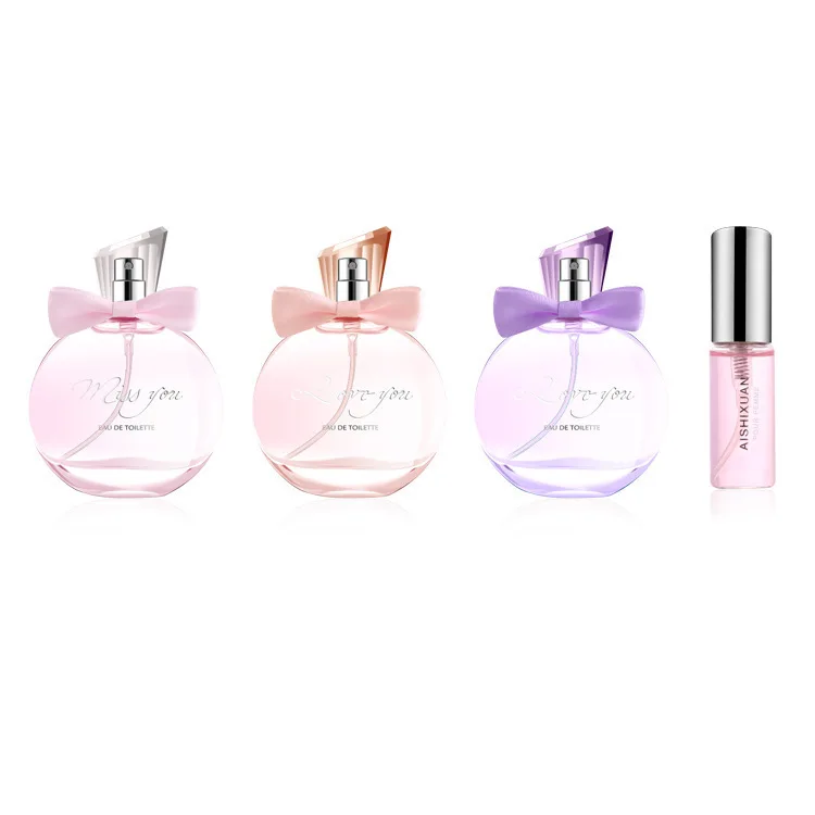2023 New Arrival Perfume Set Women Long Lasting Nice Scent Mini Size & Gift Sets Spray 50ML*2+15ML