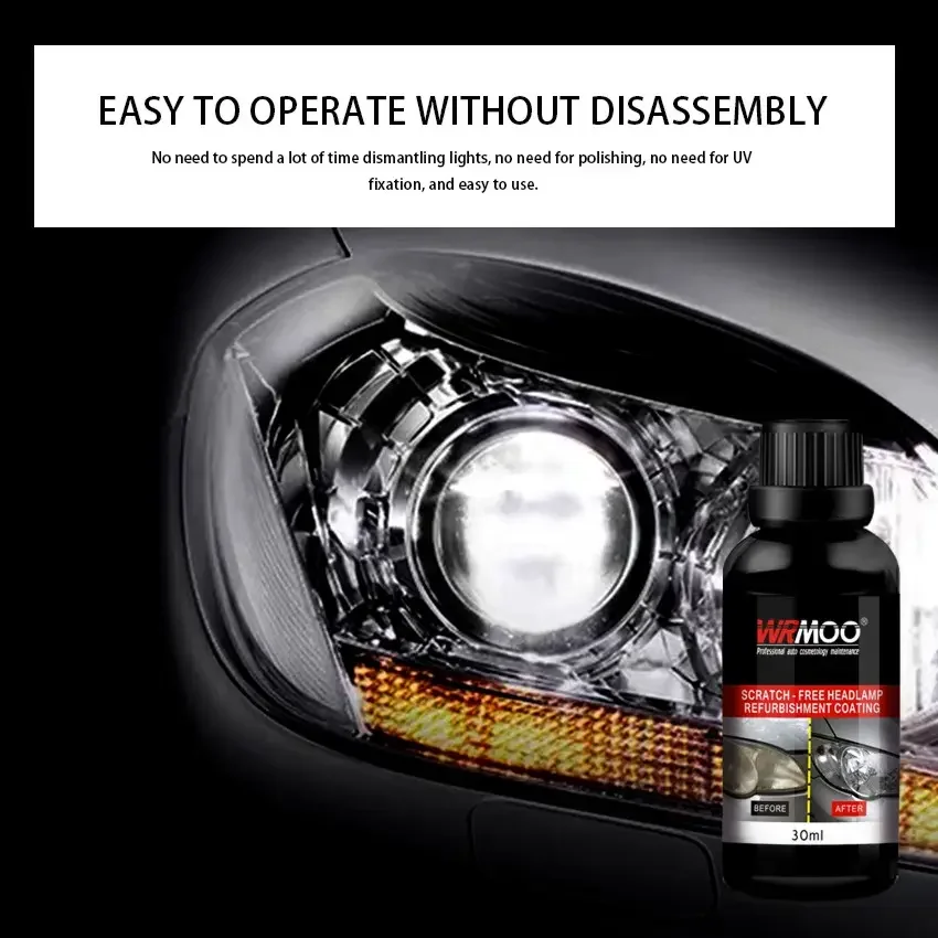 Headlamp Cleaner Headlamp Repair Kit Plastic Polishing