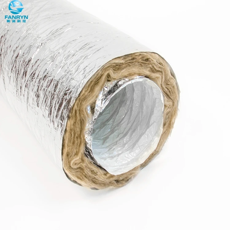 Insulated Flexible Air Duct fire board residential exhaust transfer duct air conditioner insulated duct