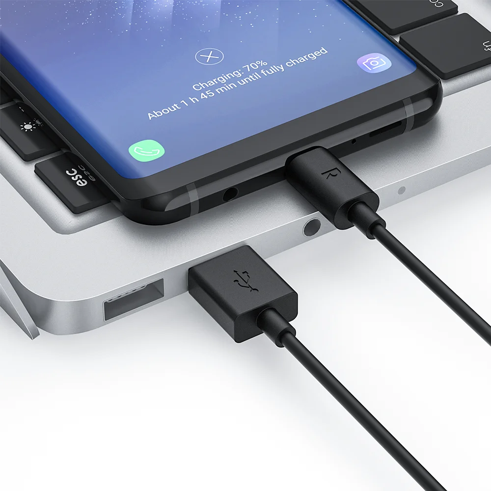 RAVPower MFI 1 м 3 ft USB-A для Tyep C кабель передачи данных usb универсальный usb-кабеля типа c быстрой зарядки быстрое зарядное