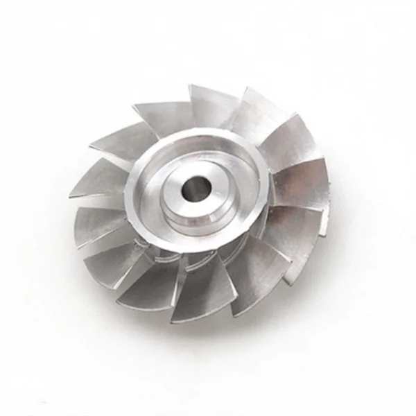 Custom OEM Customize 5 Axis Precision CNC Machining Machined Stainless Steel Aluminum Turbocharger Impeller
