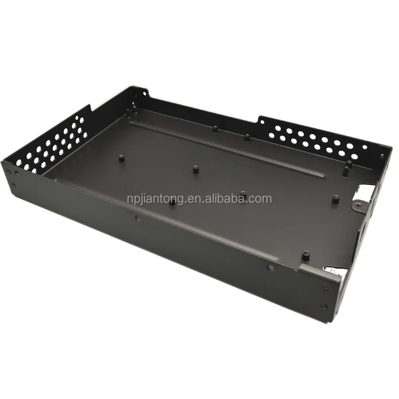 Custom metal parts fabrication steel metal components aluminium enclosure box steel frame spare parts