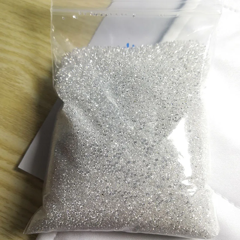 0.7mm-3mm Man-Made DEF China Lab-Grown Diamonds HPHT CVD Loose Gemstones Created Melees