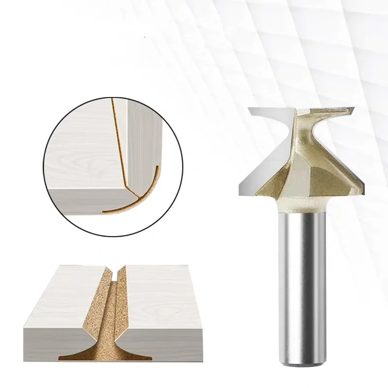 Arc Integrated Knife Door Cabinet Integrated Folding Tool Arc Bending Wood Board Slotting Milling Cutter Arc Process Router Bits
