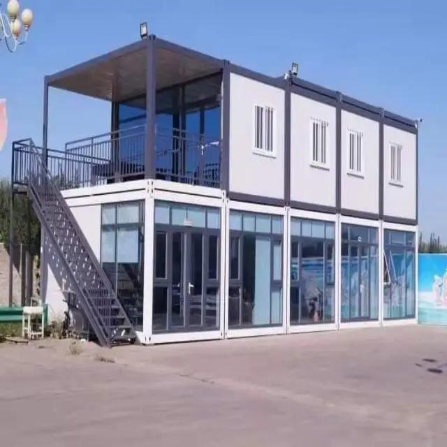 Foldable Extendable Detachable Hot sale cheap shipping cost prefab house container office prefab  container  office for sale