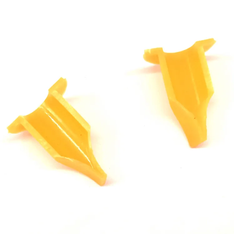 Customized Heat Resistance Yellow color One Way silicone check valve