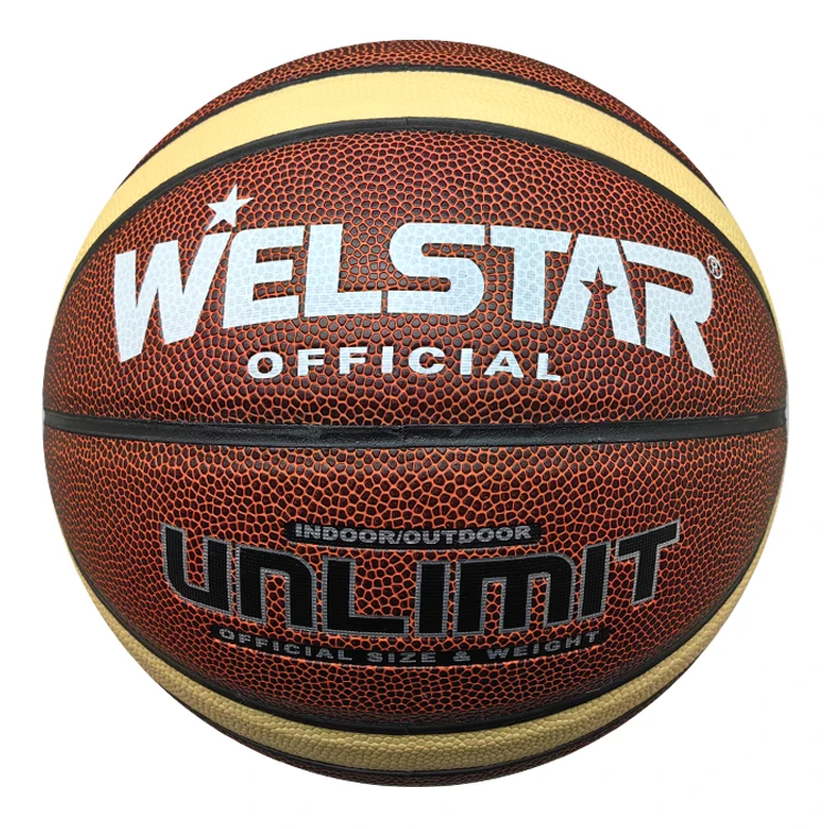 Customized basketball Official Size PVC leather basketball training Laminated basket ball