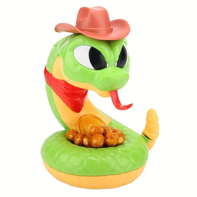 Hot Selling Watch Out For Money Snakes Game Multiplayer Party Toy Parent-Child Interactive Prank Bite Hand Desktop