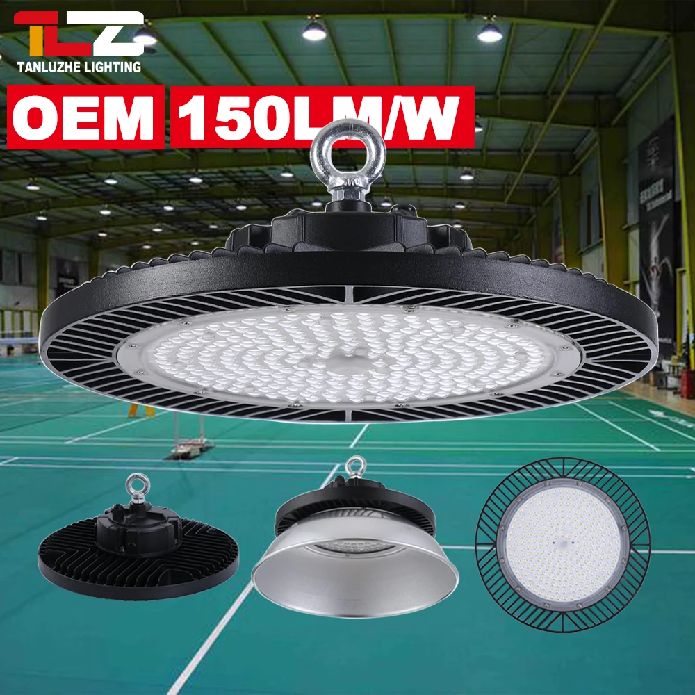 Супер яркий низкотемпературный Профессиональный 200 240 Вт светодиодный подвесной светильник ufo warehouse