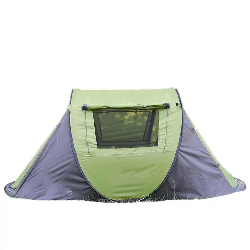 Wholesale outdoor thickening shade breathable anti-mosquito automatic throwing pop-up camping tent