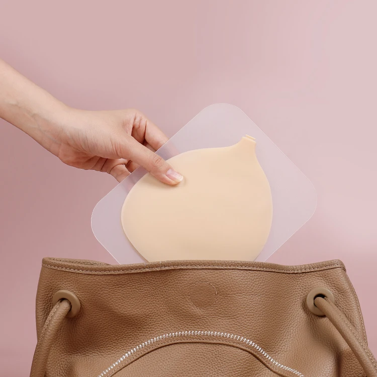 XW074 Xinke New Arrival Backless Strapless Adhesive Super Stickness True Sweatproof Matte Deep Cup Solid Silicone Bra