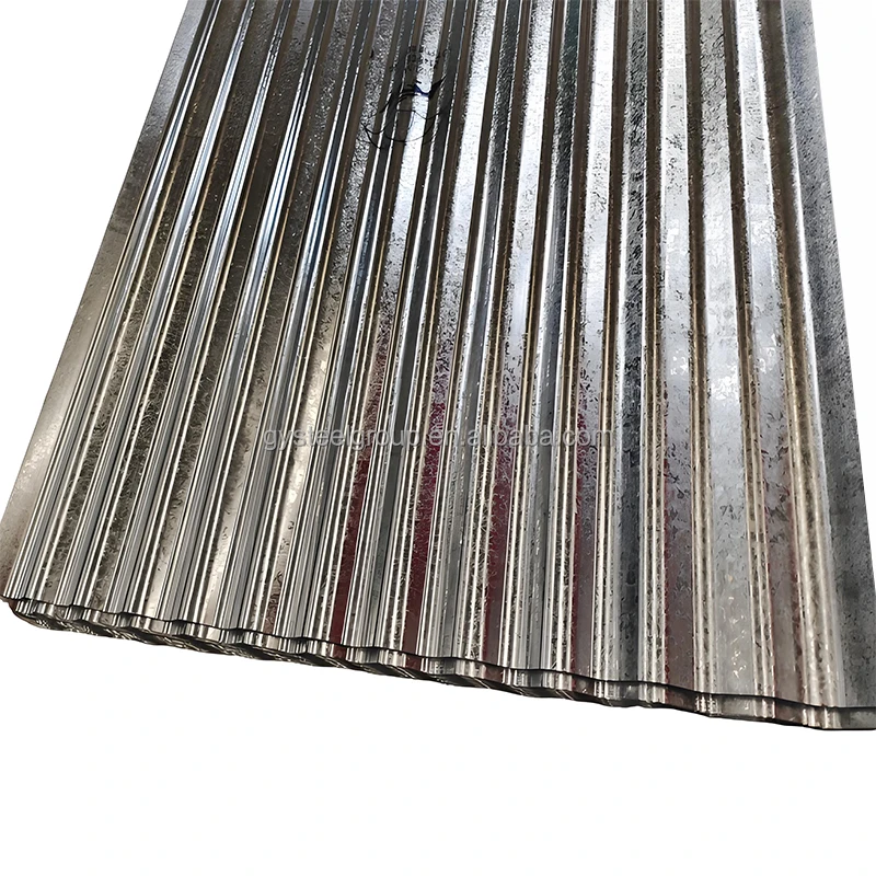 Гофрированный стальной кровельный лист оцинкованная стальная кровельная пластина.
