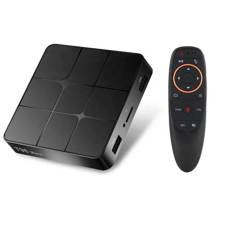 T96Mars S905W 2G 16G 5G WiFi телеприставка smart tvbox 4k HD потоковая ТВ-приставка Android 7,1 медиастример smarttvboxandroid